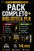 Pack Completo + Biblioteca PLR — 1000 PDFs Listos para Vender